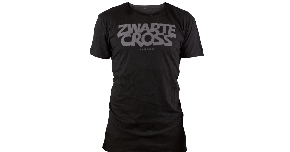 Heren t-shirt | Logo | Zwarte Cross