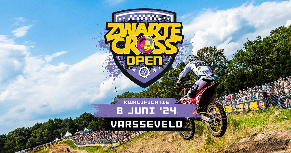 Morgen is ronde 5 van Zwarte Cross Open in Varsseveld!