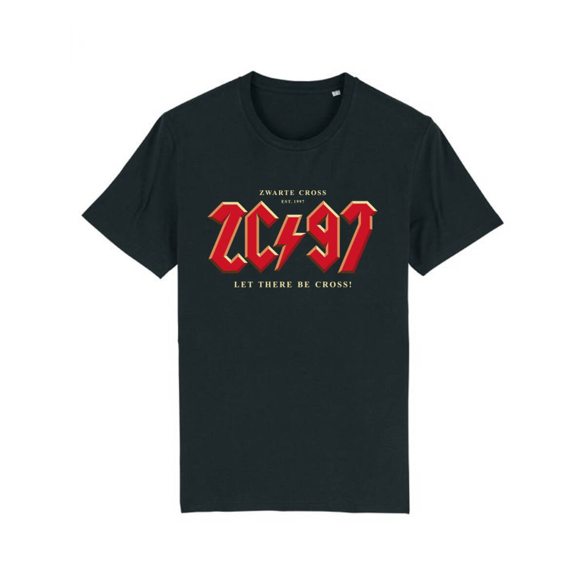 Zwarte cross t shirt outlet